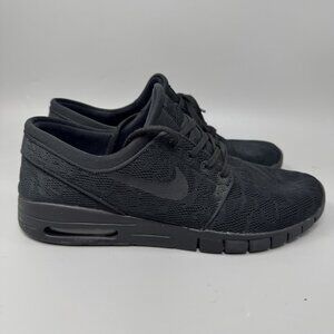 Nike SB Stefan Janoski Max Men's 12 Triple Black Athletic Sneakers 631303-099